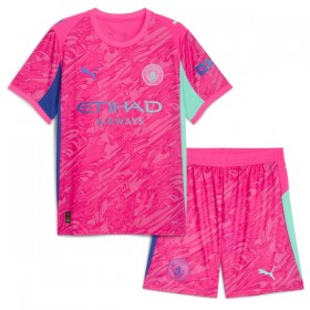 Goedkope Manchester City Doelman Kids 2025-26 Roze